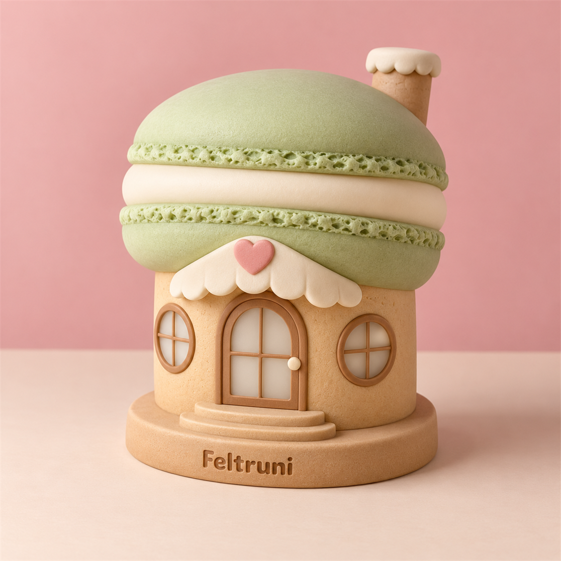 Feltruni Pistachio Macaron Cottage Night Light
