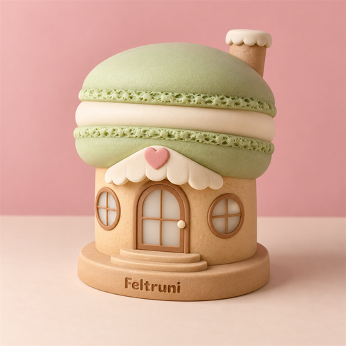 Feltruni Pistachio Macaron Cottage Night Light
