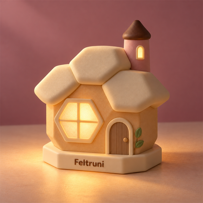 Feltruni Honeycomb Roof Cottage Night Light