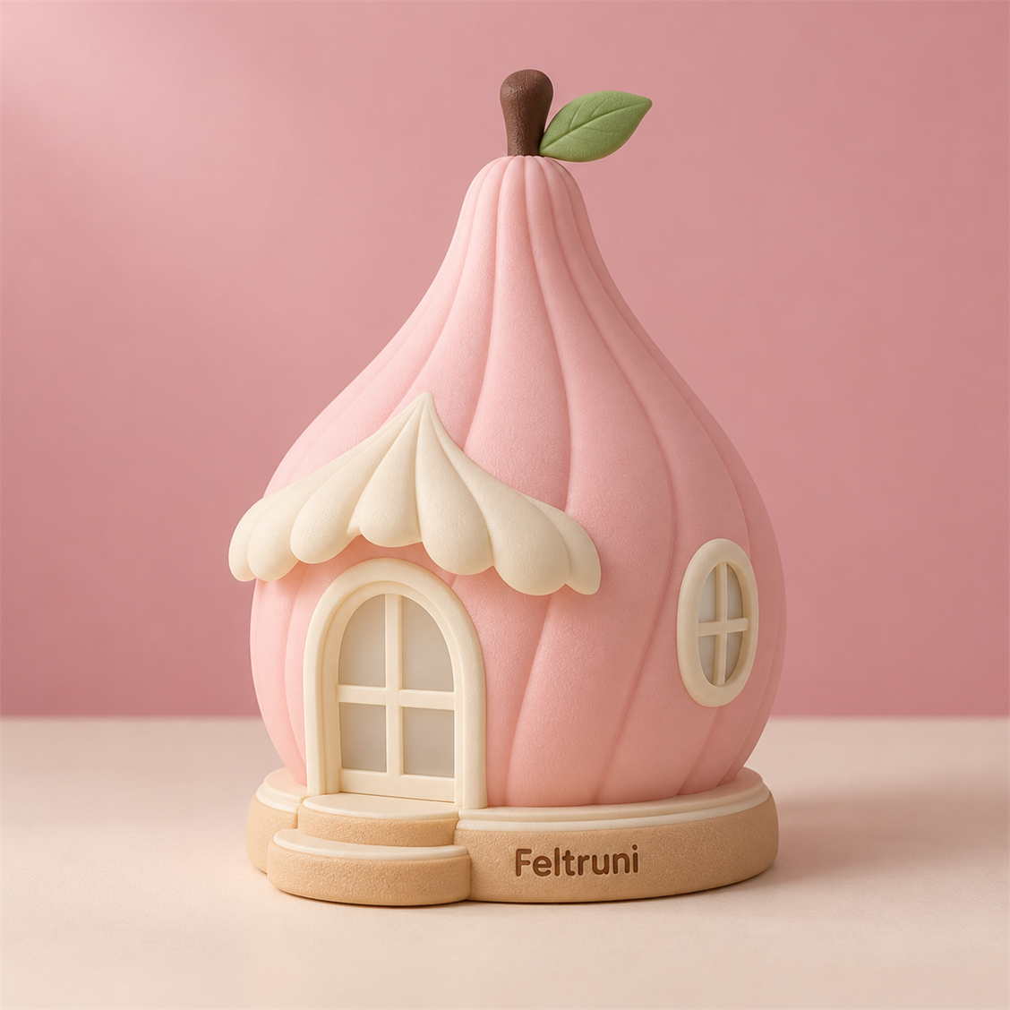 Feltruni Pink Pear Cottage Night Light