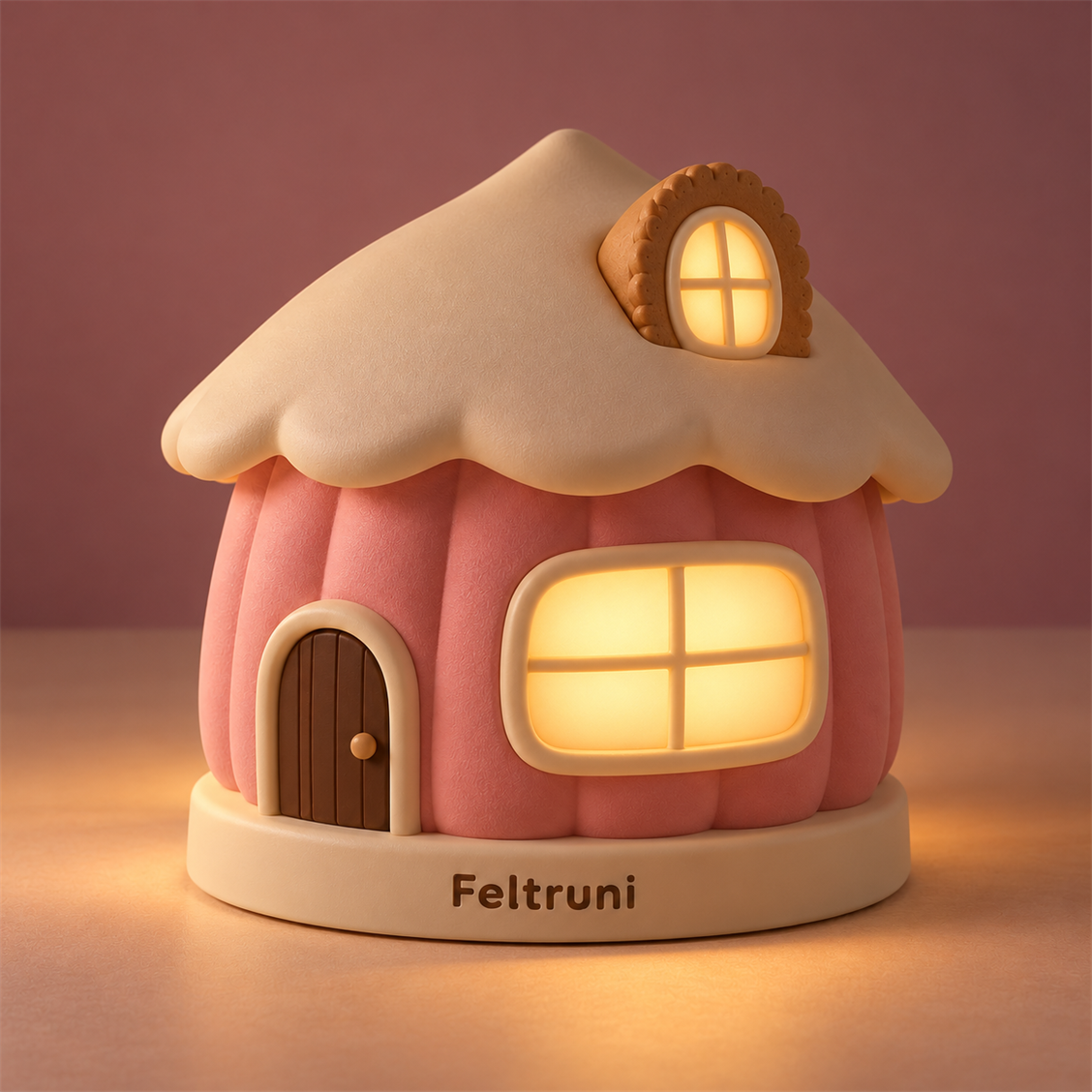 Feltruni Blossom Pink Cottage Night Light