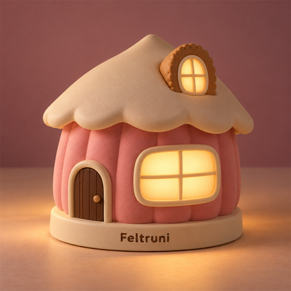 Feltruni Blossom Pink Cottage Night Light