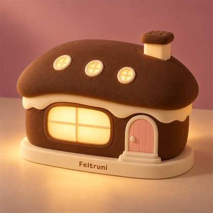 Feltruni Cocoa Bun Cottage Night Light